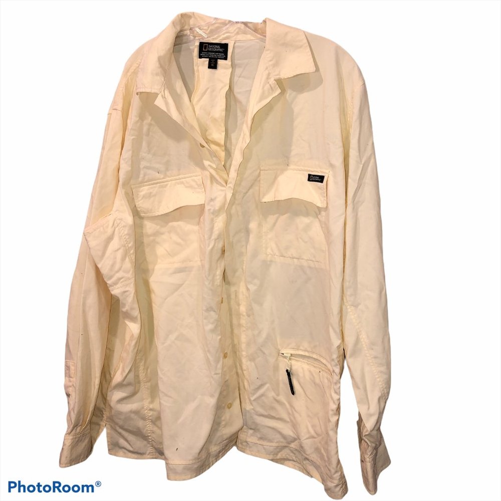 National Geographic Society Field shirt XL